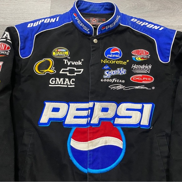 PEPSI NASCAR JACKET LARGE - Picture 2 of 5